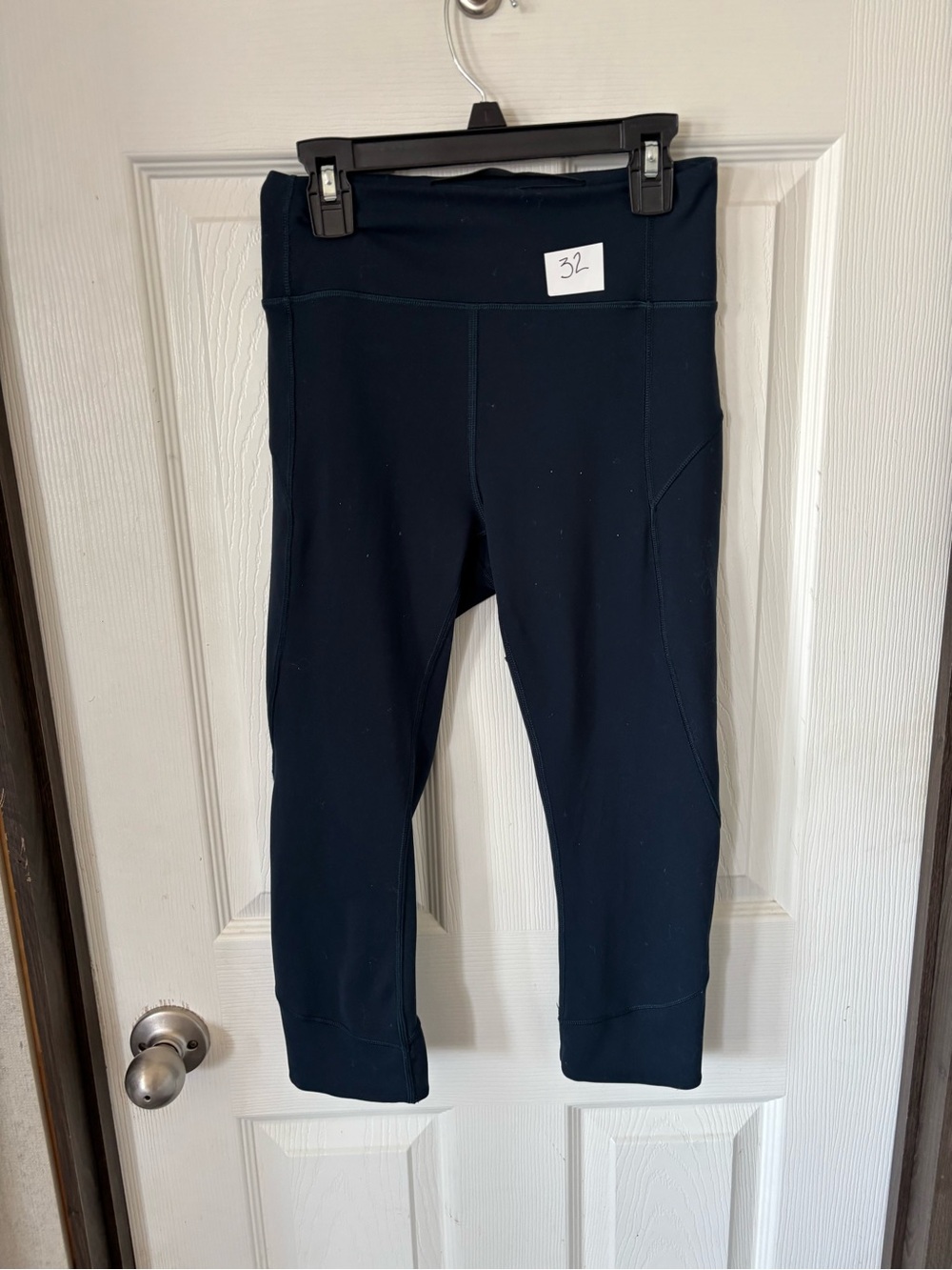 lululemon athletica Navy Capri Leggings